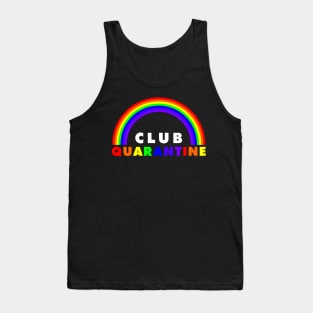 Club Quarantine Rainbow Tank Top